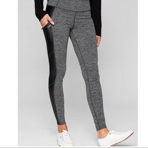 Athleta Herringbone Luxe Drifter leggings pants S